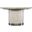 Modern Mood Round Dining Table with 1-18 Inch Leaf In Light Wood