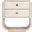 Modern Mood 28 Inch Two Drawer Nightstand In Light Wood