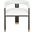 Modern Wooden Accent Chair In Grey