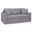 Modmax 2-Piece Sectional In Granite