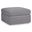 Modmax Oversized Accent Ottoman In Granite