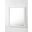 Modrest Bryan Modern White Mirror