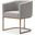 Modrest Yukon Modern Light Grey Fabric Dining Chair