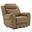 Momentum Power Zero Gravity Recliner with Heat and Massage In Cashew