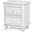Monaco 2 Drawer Nightstand In White