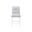 Monaco Bar Stool In Gray and White