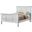 Monaco Queen Bed In White