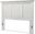 Monaco Queen Headboard In White