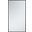 Monet Black Rectangle Mirror MR42036BK