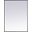 Monet Black Rectangle Mirror MR42736BK