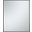 Monet Black Rectangle Mirror MR43036BK