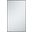Monet Black Square Mirror MR43660BK