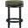 Monette Velvet Counter Stool In Black and Green