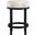 Monette Velvet Counter Stool In Cream and Black