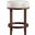 Monette Velvet Upholstered Counter Stool In Cream and Brown