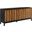 Monogram Monogram Console In Walnut and Black