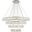 Monroe Integrated Led Chip Light Chrome Chandelier 3503G41C