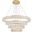 Monroe Integrated Led Chip Light Gold Chandelier 3503G41G