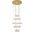 Monroe Integrated Led Chip Light Gold Chandelier 3503G5LG