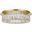 Monroe Led Light Gold Flush Mount 3503F18G