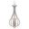 Monrovia 11.25 Inch Pendant In Brushed Nickel