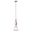 Monrovia 8.75 Inch Mini Pendant In Brushed Nickel