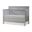 Montauk 4 In 1 Convertible Crib In Farmhouse Gray