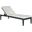 Montclair Dark Slate Grey and Beige Sunlounger