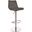 Monte Carlo Swivel Hydraulic Barstool In Dark Grey