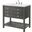 Monterey 37 Inch Bathroom Vanity In Gray