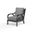 Monterey Club Chair in Canvas Granite