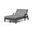 Monterey Double Chaise in Canvas Granite