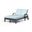 Monterey Double Chaise in Canvas Skyline