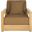 Montforound Armchair In Natural and Brown