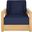 Montforound Armchair Casing In Navy