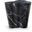 Monza Marble Finish Concrete End Table In Black