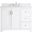 Moore 42 Inch Single Bathroom Vanity In White With Backsplash