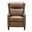 Moore Push Thre The Arms Recliner In Taupe