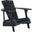 Mopani Dark Slate Grey Adirondack Chair