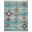 Moroccan Casbah Aqua 7'10" x 10'6" Area Rug