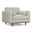 Morrison Performance Fabric Arm Chair In Cream White