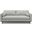 Morrison Woven-Blend Fabric 89 Inch Sofa In Mist Grey