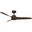 Mosley 52 Inch Damp Rated Ceiling Fan and Wall Control In Premier Bronze and Brushed Cocoa