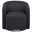Mossbrook Fabric Upholstered Swivel Accent Chair In Anthracite