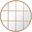 Motif Brass Decorative Mirror MR633636BR