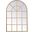 Motif Brass Rectangle Decorative Mirror