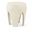 Moxie Concrete and Fiberglass Indoor/Outdoor End Table In Cream