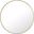 Mr4032br Eternity 24" Round Brass Mirror