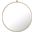 Mr4052br Eternity 24" Round Brass Mirror