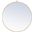 Mr4058br Eternity 32" Round Brass Mirror